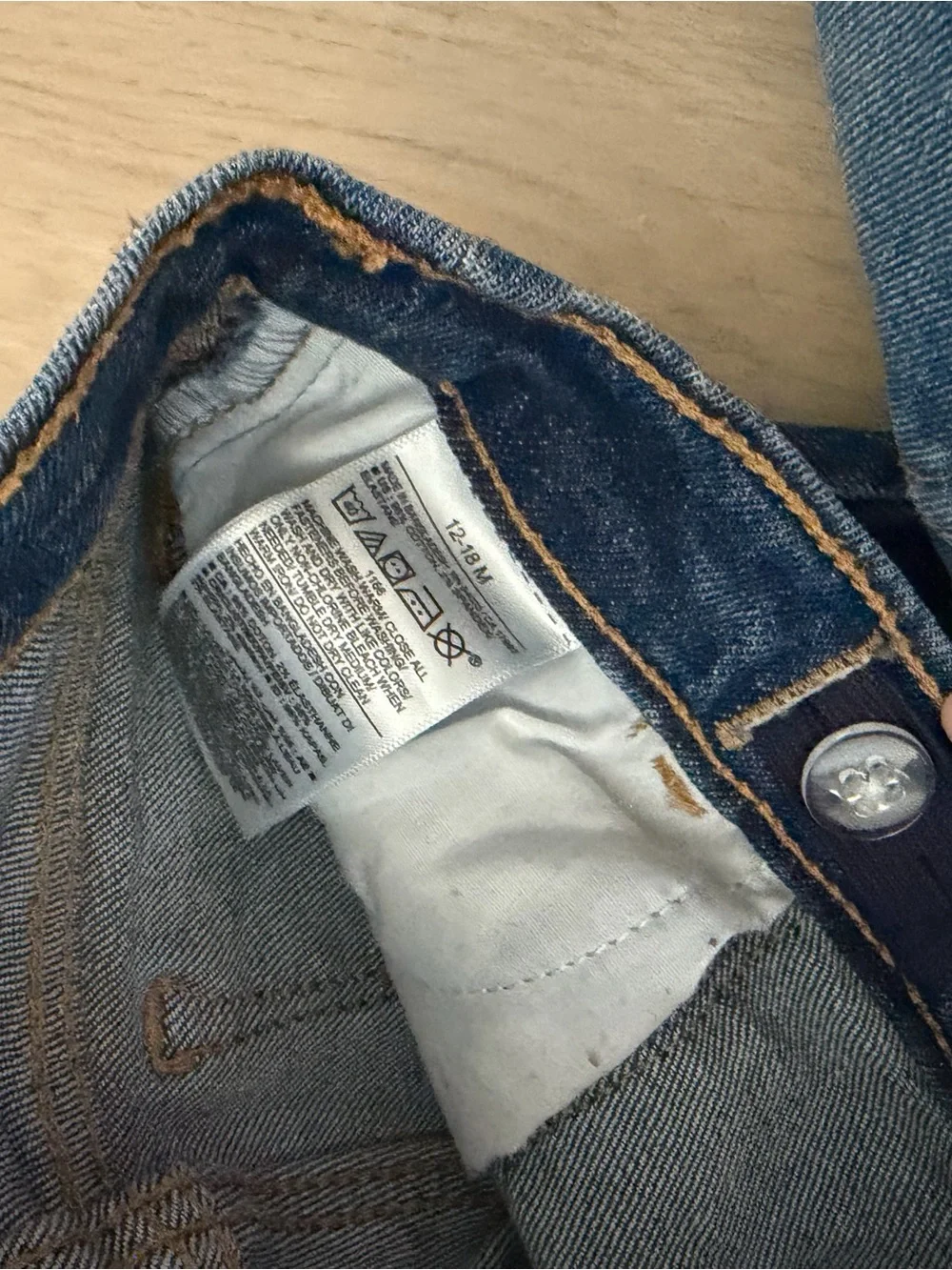 Old Navy Girls' Denim Jeans Duo – Light and Dark Blue